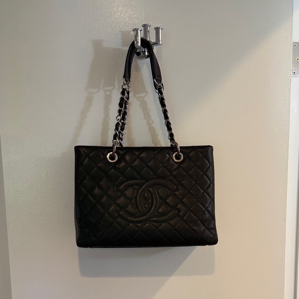 Chanel Classic Black Quilted Shoulder Bag